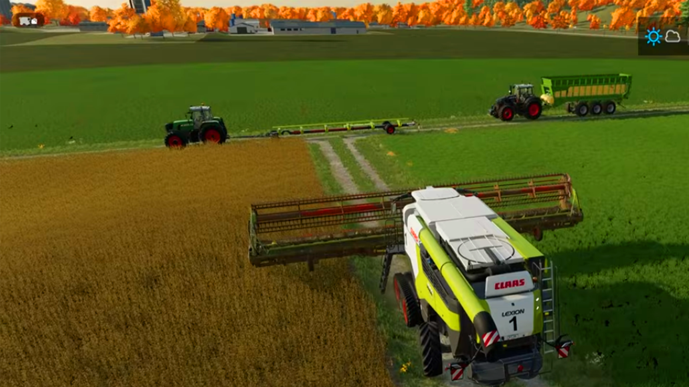Screenshot 1 of Farming simulator:tractor farm 4.0