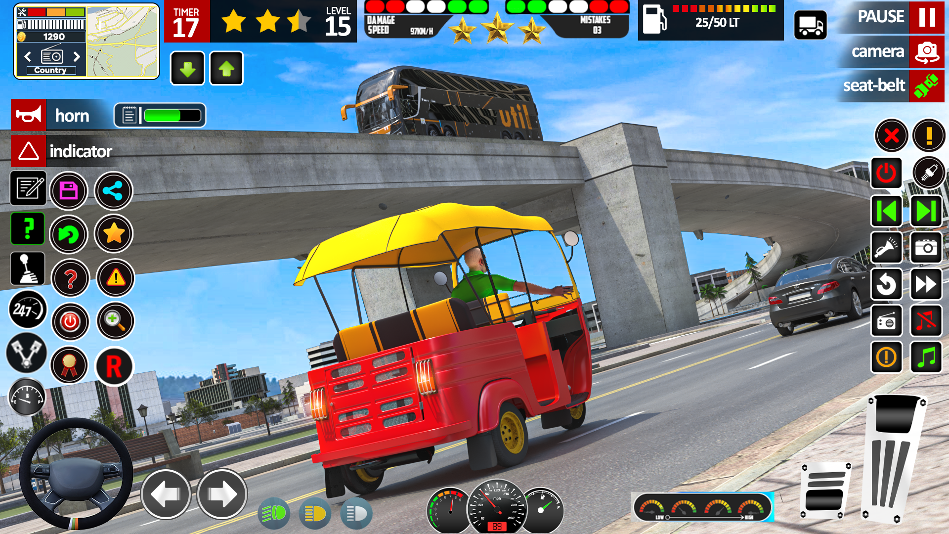 Screenshot 5 of TukTuk Rickshaw Driving Games 