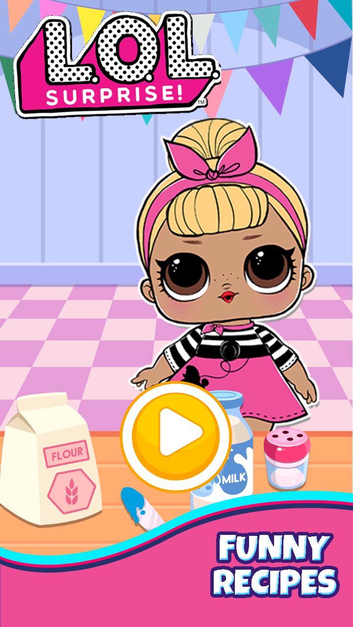 Captura de Tela do Jogo LOL Surprise Cake Bakery Story