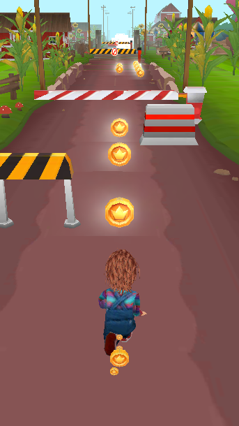 Chucky Rush Game Screenshot