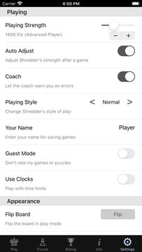 Shredder Chess Game Screenshot