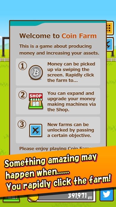 Screenshot of Coin Farm - Clicker game -