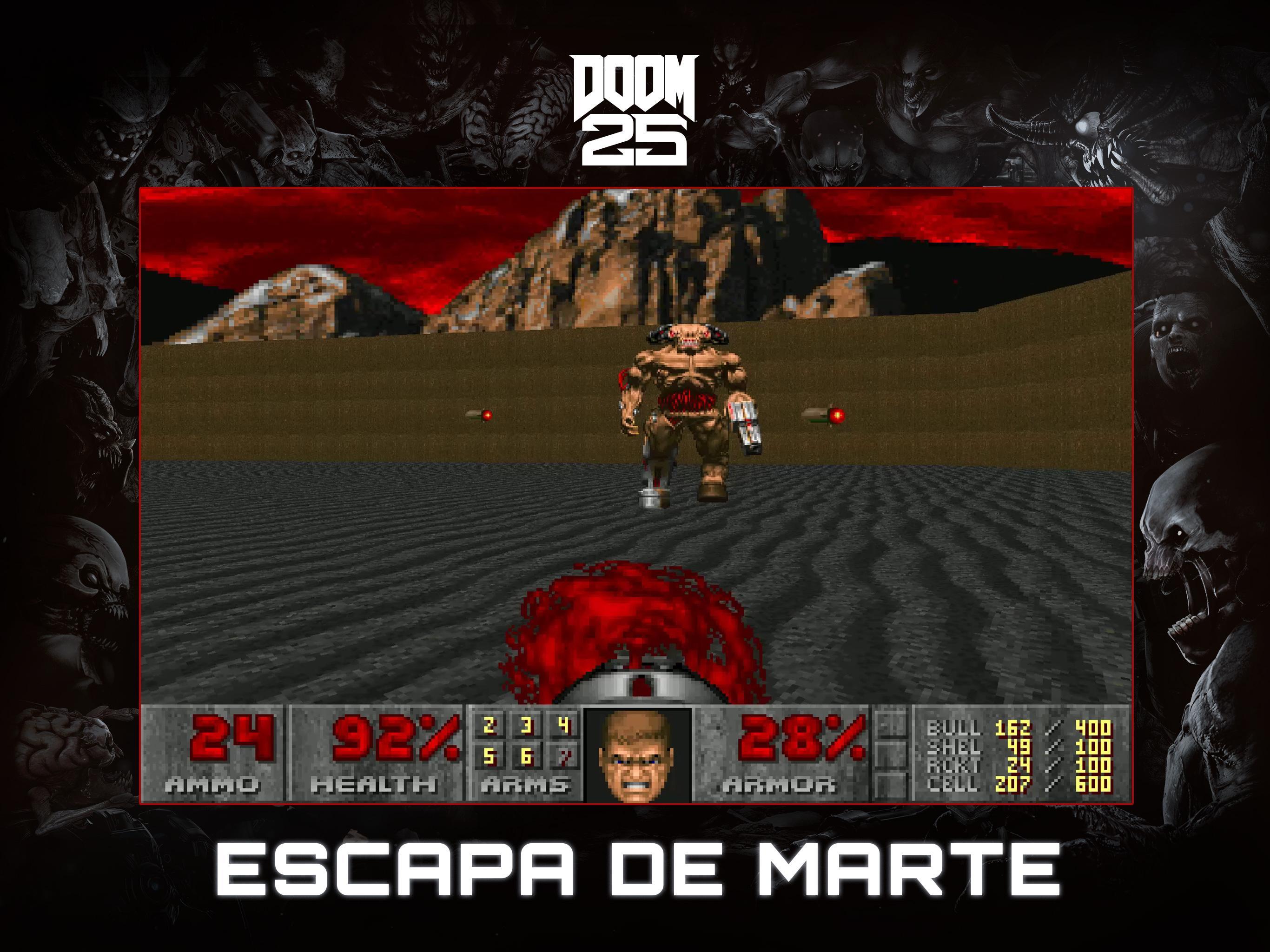 Captura de Pantalla del Juego DOOM