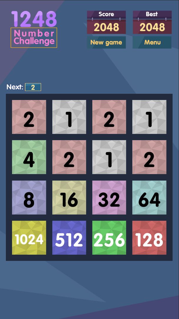 1248 - Number Challenge screenshot game