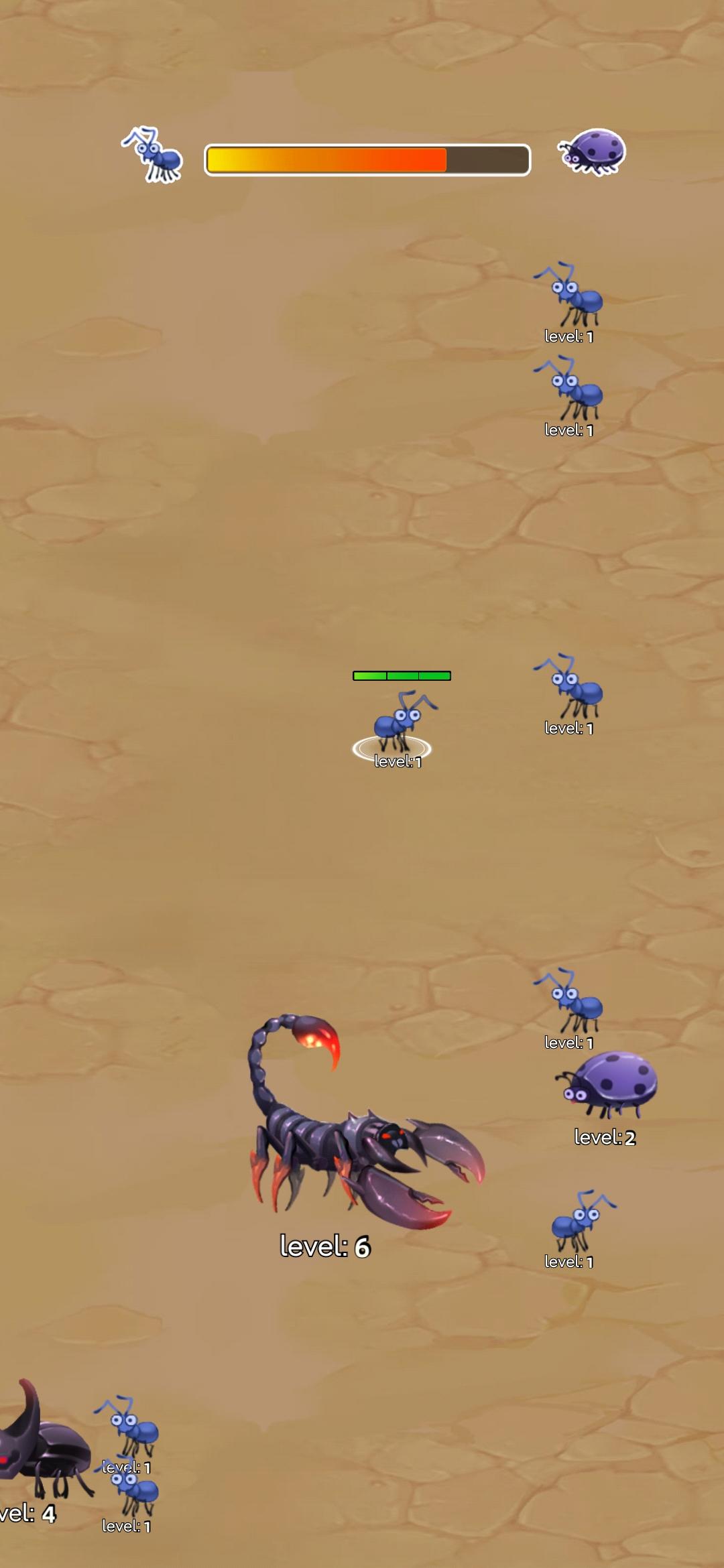 Screenshot of Insect Evolution