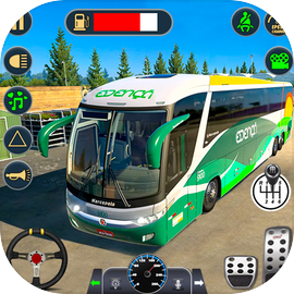 City Coach Bus Driving Game 3D