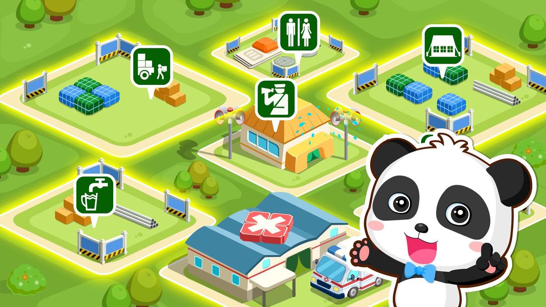 Baby Panda Earthquake Safety 2 screenshot game