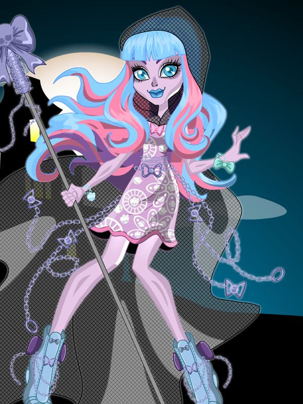 Ghouls Monsters Fashion Dress Up Game 게임 스크린 샷