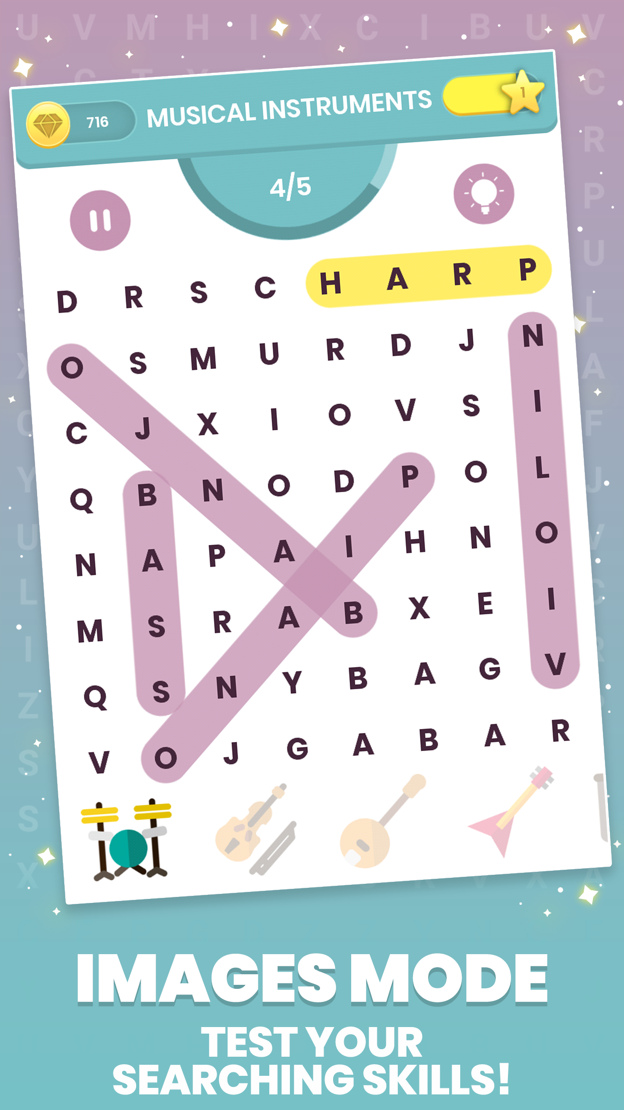 Word Search - Connect Letters for free 遊戲截圖