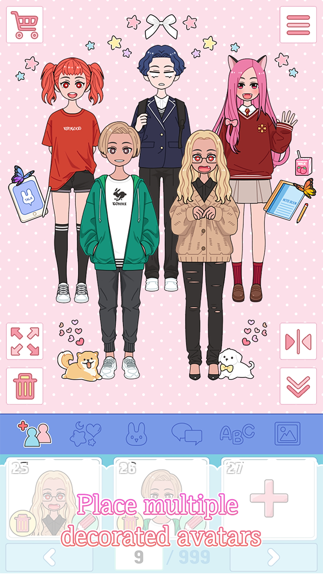 Lily Diary : Dress Up Game Game Screenshot
