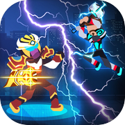 Stickman Fighter Infinity - Super Héroes de acción