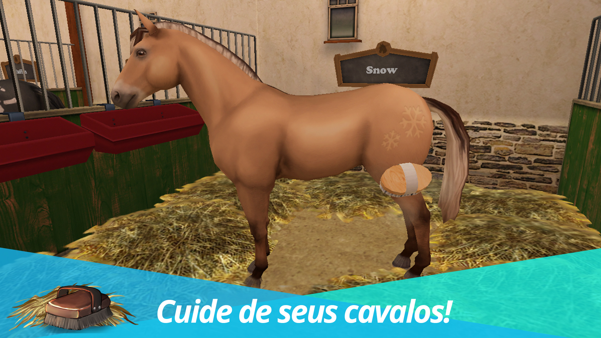 Captura de Tela do Jogo Horse World: Cavalo Bonito
