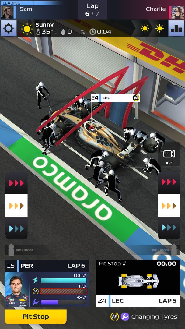 F1 Clash - 카 레이싱 매니저 게임 스크린 샷