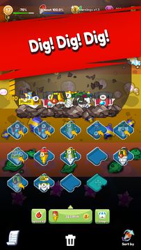 Cuplikan Layar Game Merge Drill - Click & Idle Merge Game