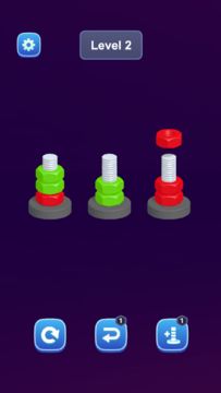 Nut and Bolts - Color Sort Pro Game Screenshot
