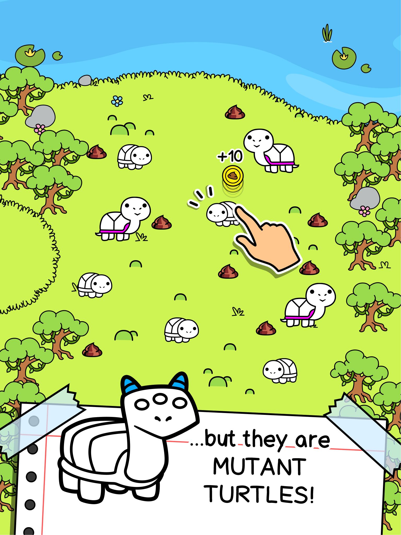 Turtle Evolution: Idle Game Game Screenshot