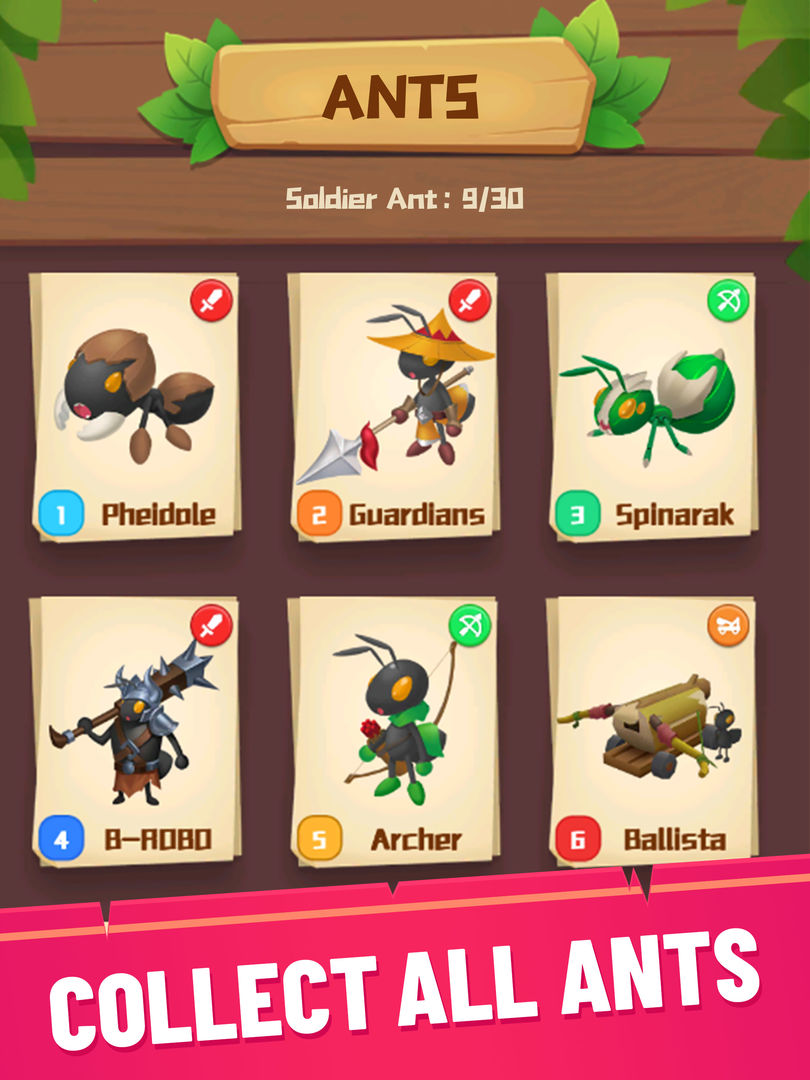 Ants Hunter screenshot game