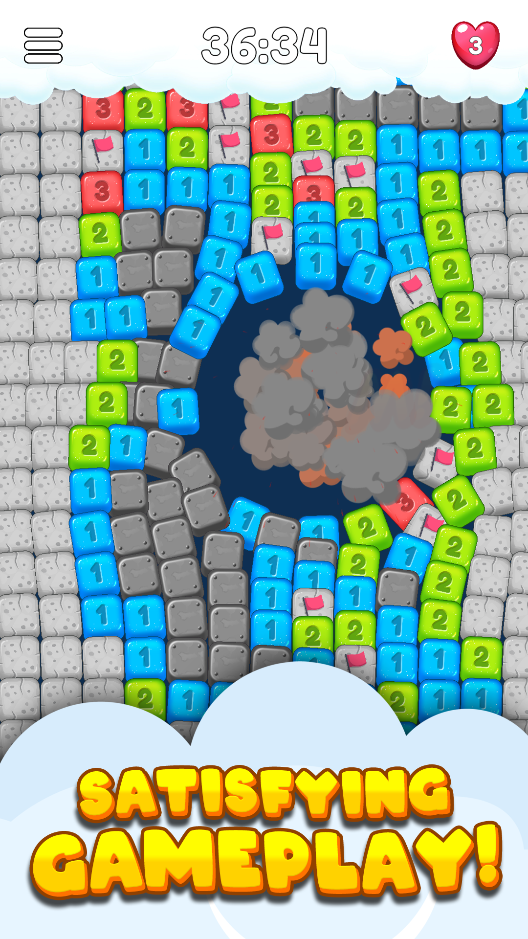Jelly Bomb Hunter 게임 스크린샷