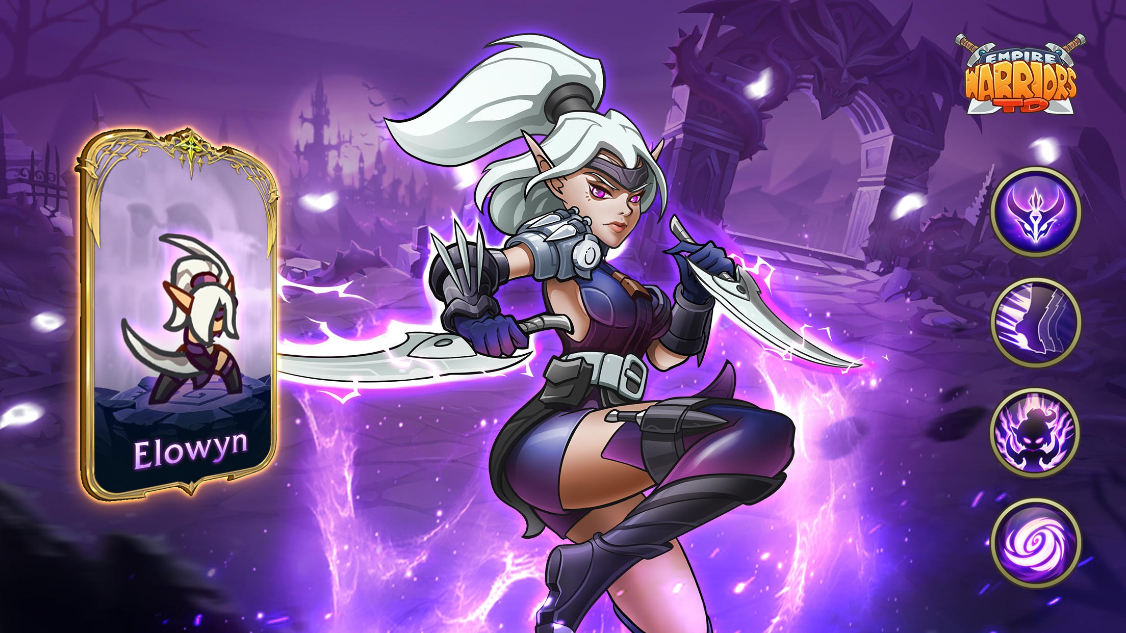 Captura de Tela do Jogo Empire Warriors: Tower Defense