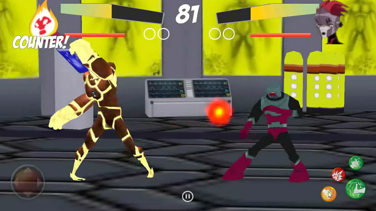 Screenshot of Aliens Arena: Mega Alien War Transform