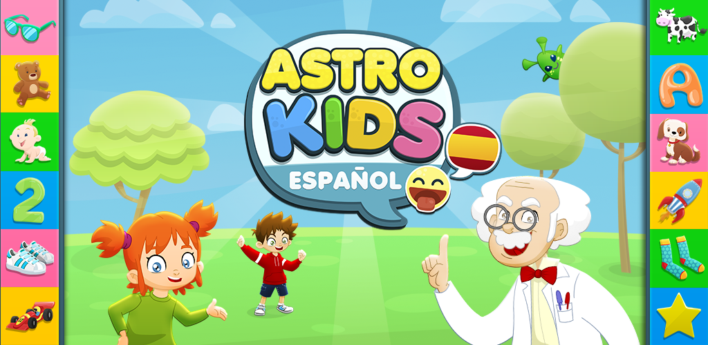 Banner of Astrokids Español. ภาษาสเปนฟรีสำหรับเด็ก 1.0.9