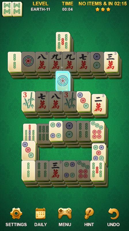 Mahjong 게임 스크린 샷