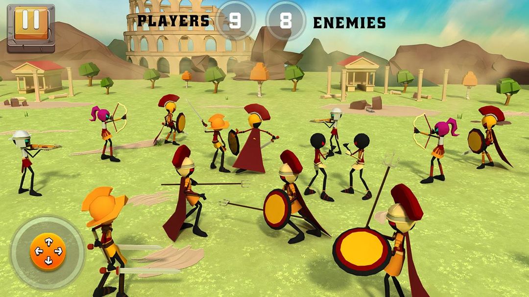 Battle of Rome : War Simulator 게임 스크린 샷