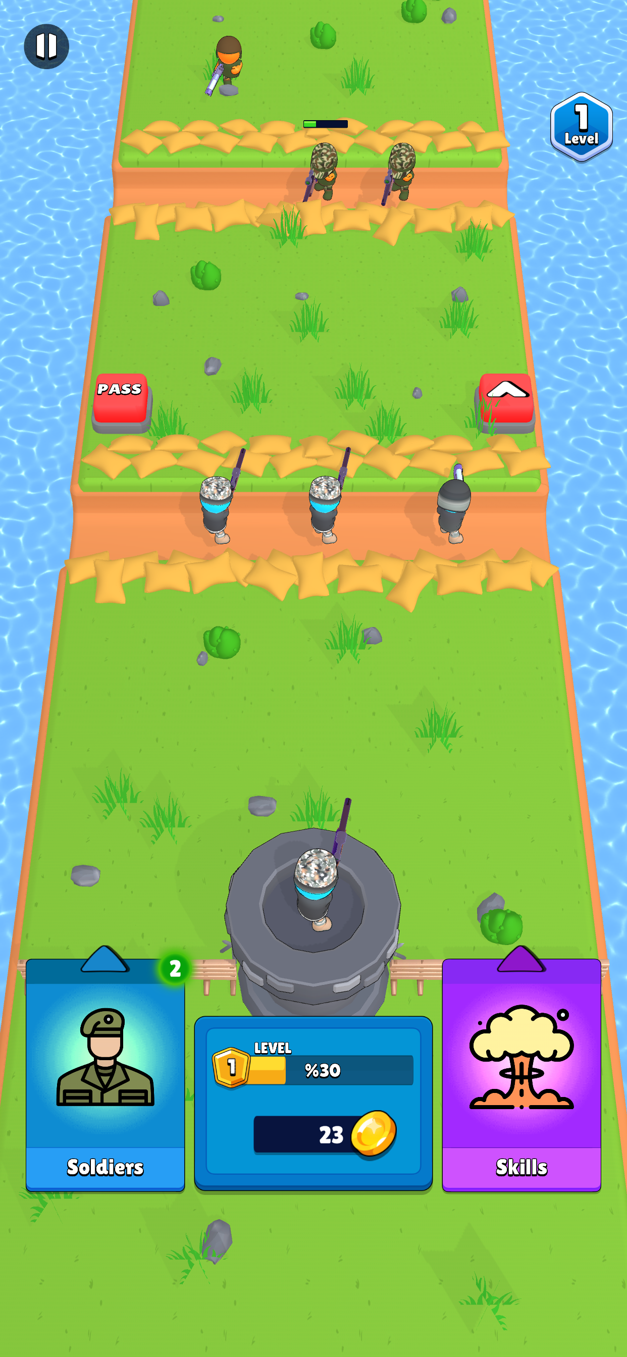 Move Forward! ภาพหน้าจอเกม