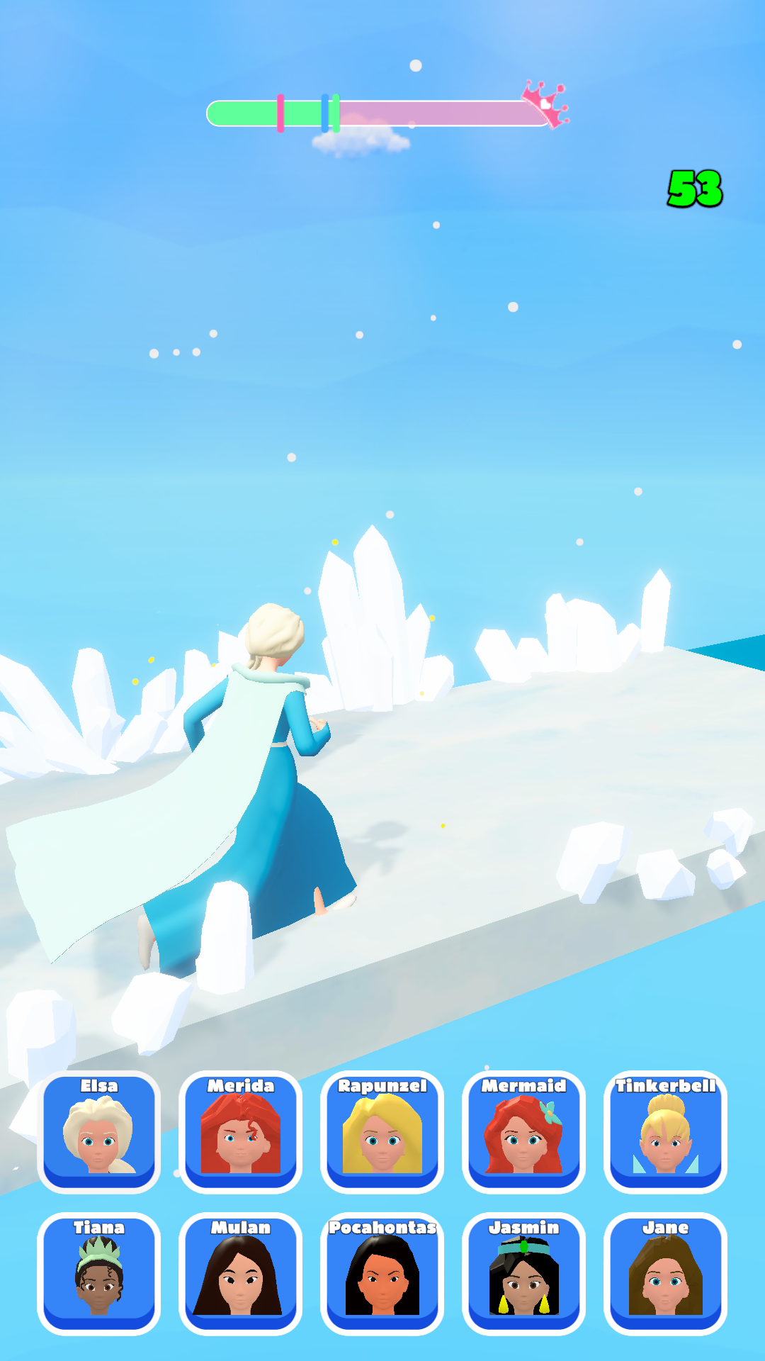 Screenshot 3 of Princess Run 3D