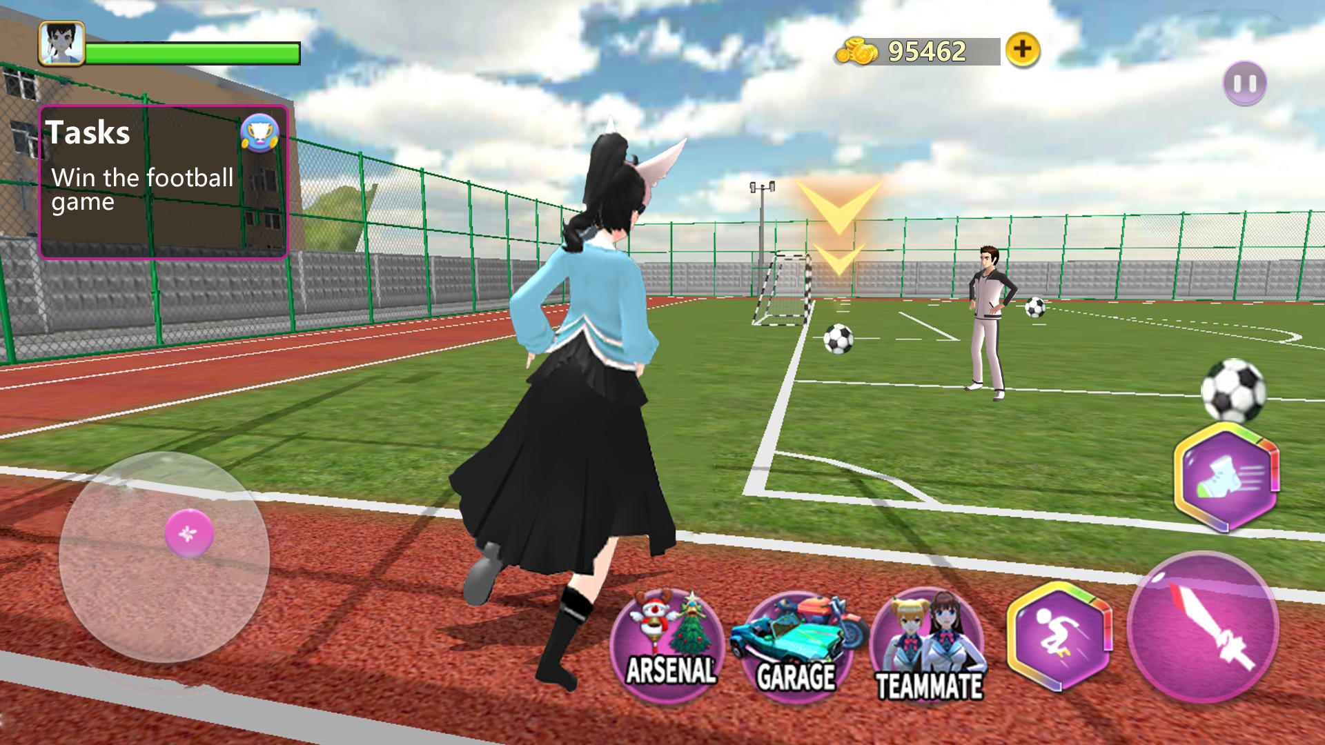 Anime High School Girls 3D ภาพหน้าจอเกม