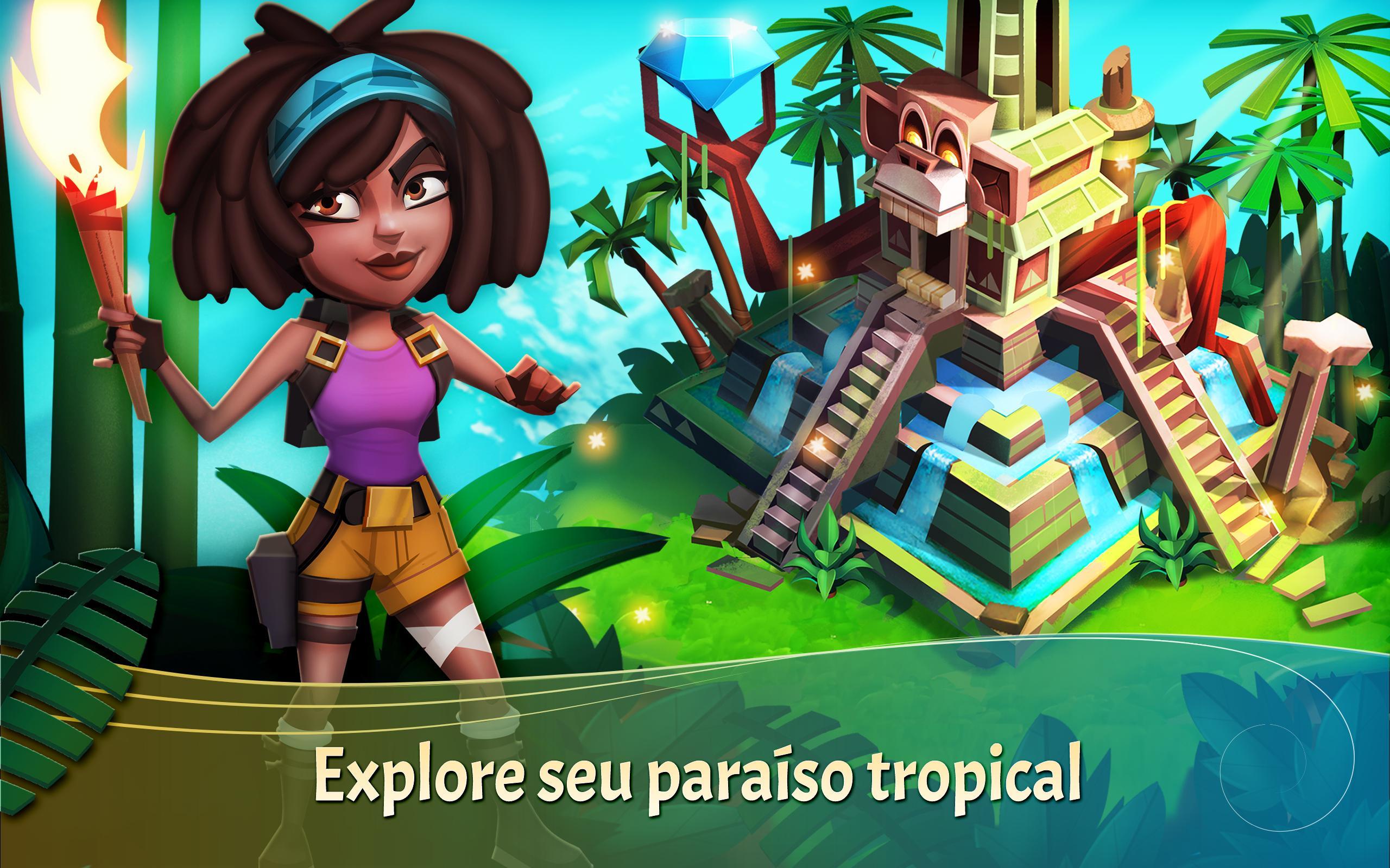 Captura de Tela do Jogo FarmVille 2: Paraíso Tropical