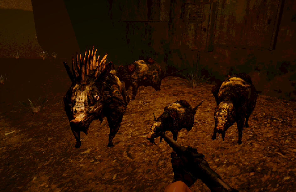 Mutant Hunter Game Screenshot