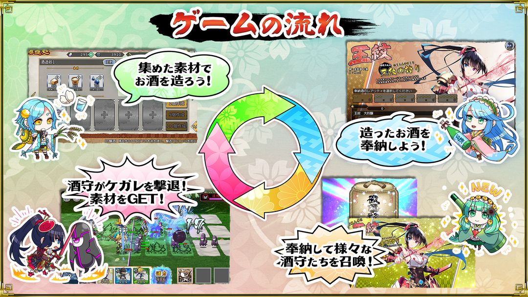萌酒ボックス screenshot game