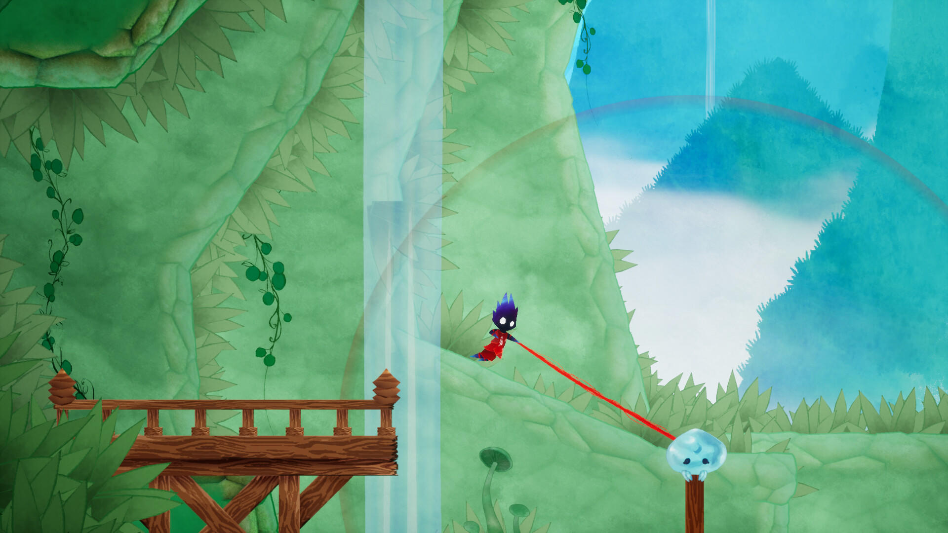 Naginami and the Crimson Thread Game Screenshot