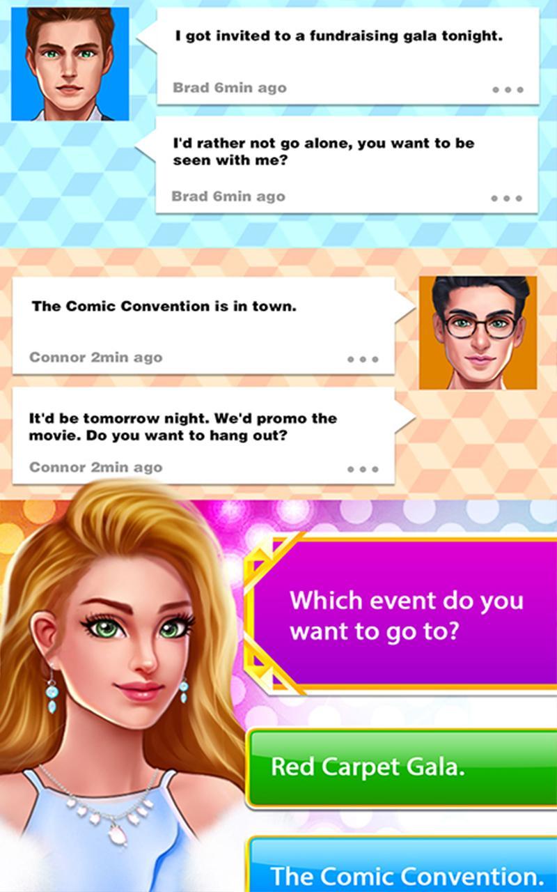 Cuplikan Layar Game Hollywood Love Story