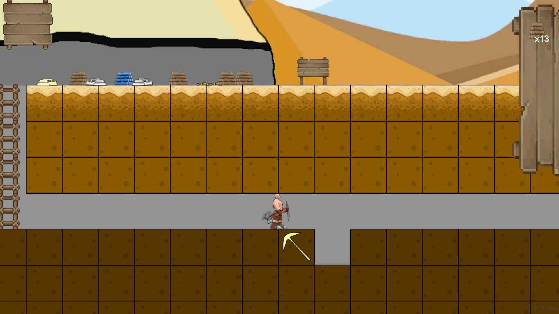 Diggy Diggy Dwarf screenshot game