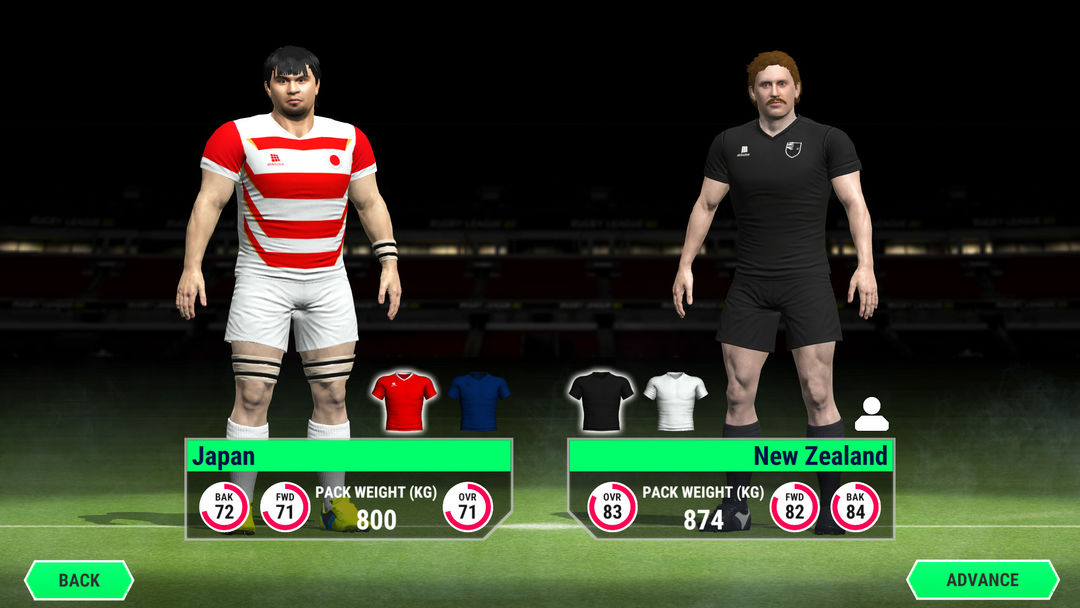 Rugby Nations 22 ภาพหน้าจอเกม