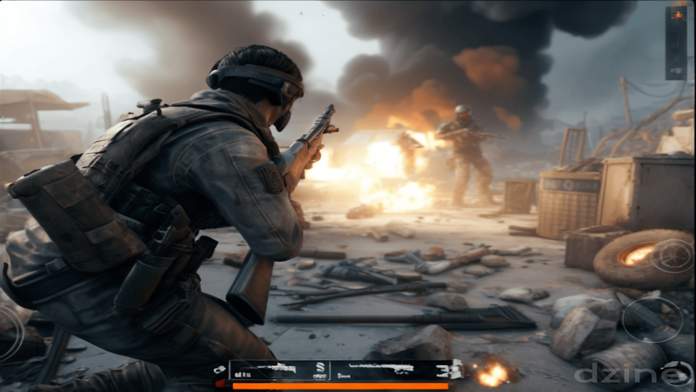 Cover Fire: Strike Force Game Screenshot