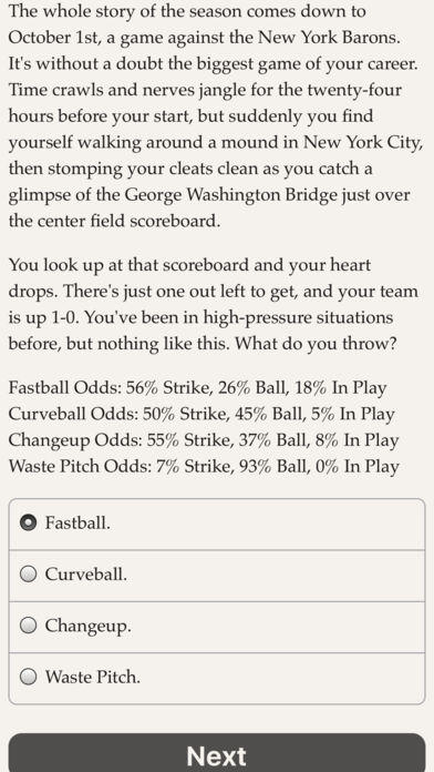 The Fielder's Choice Game Screenshot
