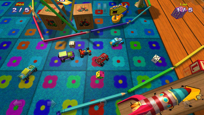 Playroom Racer HD Game Screenshot