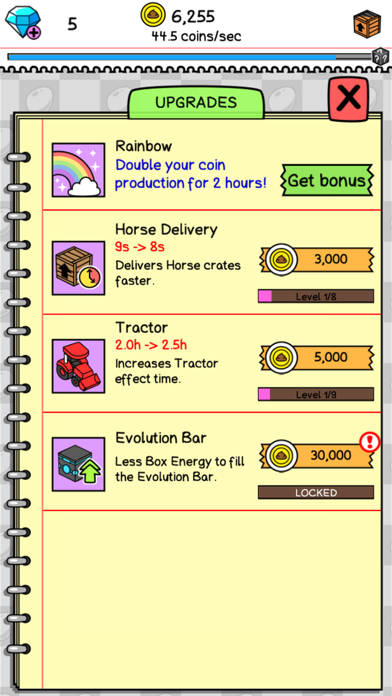 Horse Evolution: Mutant Ponies Game Screenshot