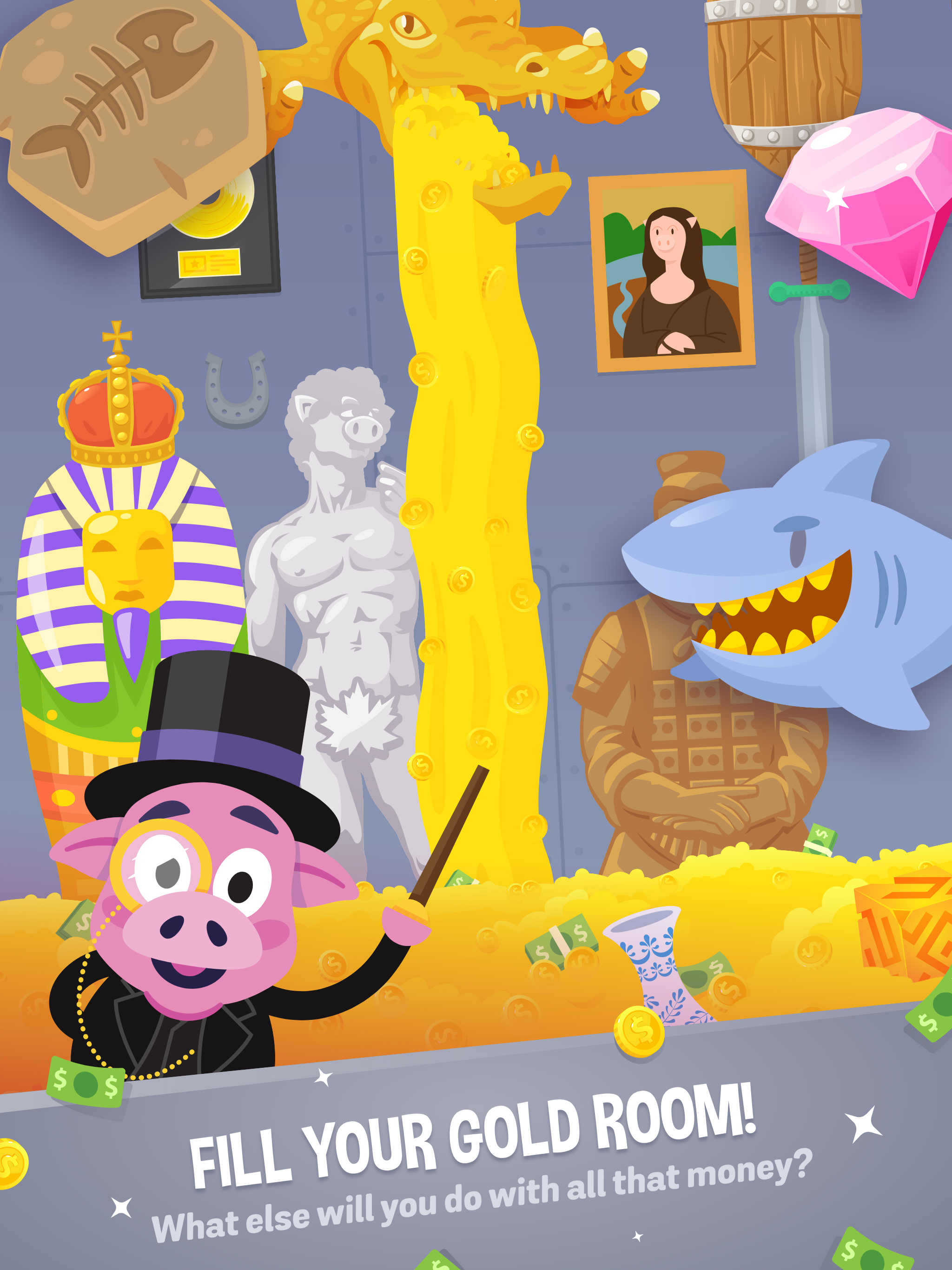 Make It Rain The Love of Money Game Screenshot