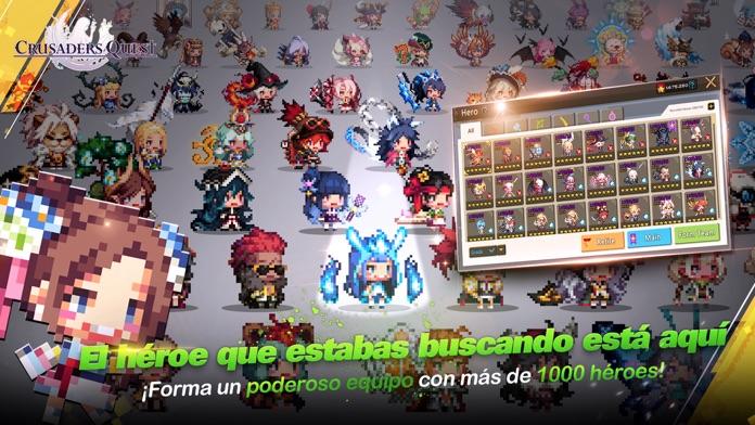 Captura de Pantalla del Juego Crusaders Quest