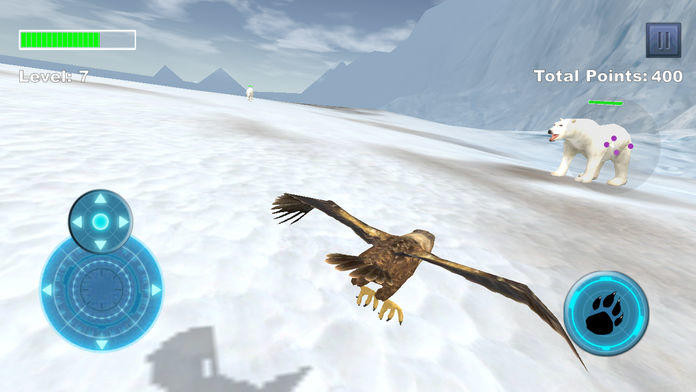 Скриншот игры Arctic Eagle