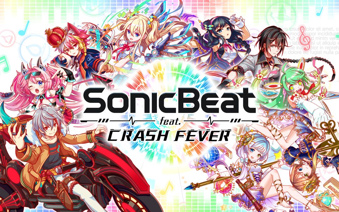 Sonic Beat feat. Crash Fever 게임 스크린 샷