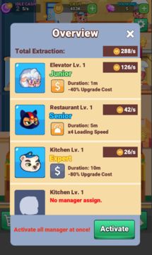 Idle Cooking Burger Empire 遊戲截圖