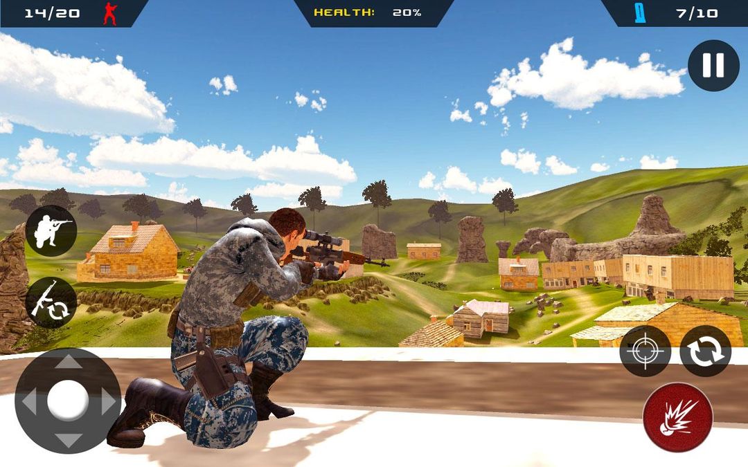 Sniper Ghost Fps Commando Cs screenshot game