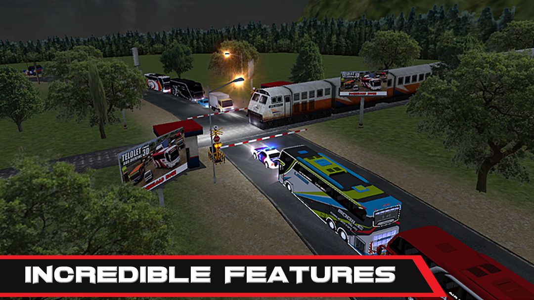Mobile Bus Simulator ภาพหน้าจอเกม