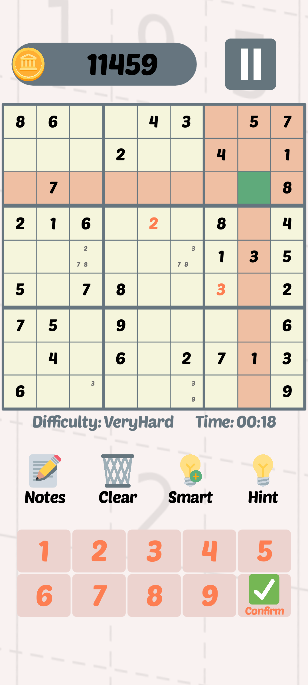 Cuplikan Layar Game Sudo Master