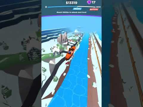 Captura de Tela do Vídeo de Uphill Rush: Slide Jump